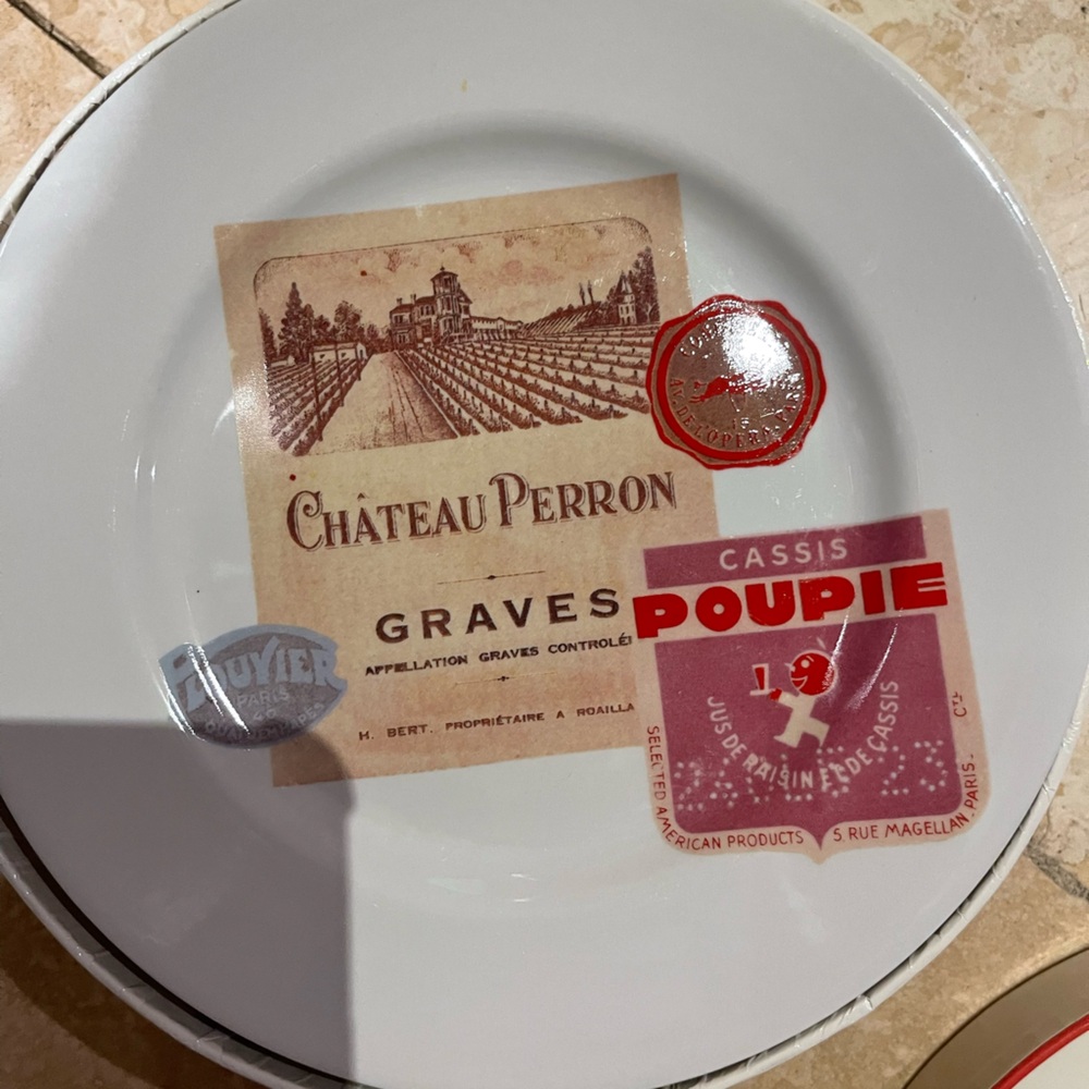 Château Perron Decorative Plate